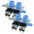 Hqrp 2-pack Washing Machine Water Inlet Valves W Bracket For Roper 7mras6233kq3 7mras6233kq4 7mras6233kq5 7rax5133al0 Al3132wg0 