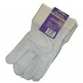 Pair Leather Palm Low Sfty Cuff Gloves 