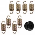 Caltric Exhaust Muffler Silencer Kit Compatible With Polaris 600 Rush Pro Switchback 2011-2012