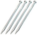 Electriduct 12 Rebar Spikes 5 8 Diameter Pack Of 4 Anchor Kit Galvanized Steel Asphalt Mounting Hardware For Parking Blocks 