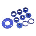 High Compatibility 10 Pcs Set Router Template Guides Bushing Strength Aluminum Alloy Bit Performance Templates