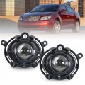2pcs Fog Lights Assembly Replacement For 2010-2013 Buick Lacrosse Clear Lens With Bulbs Driving Light Lamp Left Right Side 