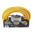 Cord Ext 14 3sjtow X 100ft Yel 