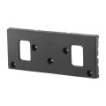 Front License Plate Bracket For Kia Soul 2020 2021 2022 Gt Line Turbo Replacement Ki1068129 86529k0510 Black Plastic Standard 