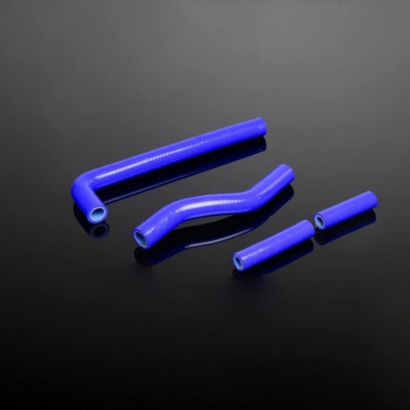 Blue Silicone Radiator Coolant Hose Tube Clamps Kit For Yamaha Yzf250 Wr250 Wr250f 2002 2003 2004 2005