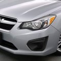 Auto Dynasty Pair Factory Fitment Front Bumper Fog Light Bezel Covers Replacement For 12-14 Subaru Impreza Matte Black