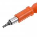 Flexible Drill Bit Extension Kits 2 Set 18pcs 1 4 Hex Shank Socket Kit Tools With Orange Shaft 