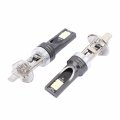 Gzcrdz 1 Pair H4 H7 H1 H3 9005 9006 48w 3030 12led Fog Light Bulbs Car Driving Lamp Drl 6500k Hid White 2000lm H1