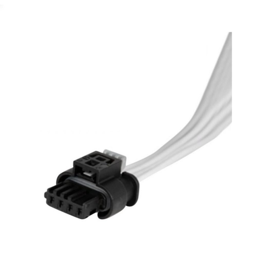 Multi Purpose Wire Connector For Chevy Malibu 2014 2015 2016 Male 4 Terminal Rectangular Pin Non Programming Required Black