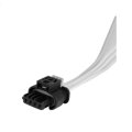 Multi Purpose Wire Connector For Chevy Malibu 2014 2015 2016 Male 4 Terminal Rectangular Pin Non Programming Required Black