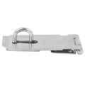2pcs Padlock Stainless Steel Security Door Claspray Lock Gate For Furniture Drawer Family