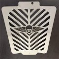 Httmt Mt298-07-cs Skull Wing Radiator Grille Guard Cover Protector Compatible With 2006-2013 Suzuk Boulevard M109