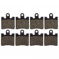 Niche Brake Pad Set For Triumph Daytona 675 Yamaha Fjr1300a Fjr1300ae 3p6-w0045-00 Front Organic 4 Pack