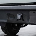 Rear Bumper Cover Plate For 2022 2025d Maverick Hitch Area Protection Universal 4 Pin And 7 Connector Black Not For Lobo 