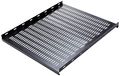 Bud Industries Sh-2385 Steel Ventilated Stationary Shelves 17-29 32 Width X 1-9 16 Height 21-1 4 Depth Smooth Black Finish 