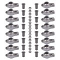 Geluoxi Engine Rocker Arms Set Replacement For Chevy Small Block Sbc 262-400 1955-1986 1987-2000 1 5 Ratio 3 8 Roller Tip No
