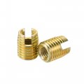Uxcell Self Tapping Threaded Inserts M5 M8x10mm 45 Carbon Steel Repairing Nuts 40pcs