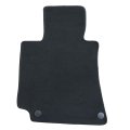 Velour Floor Mats For Mercedes Benz W212 E Class 2010 2016 Custom Fit Front And Rear Black Carpet Liners Anti Slip All Season 