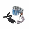 Wonfast Sound Music Beat Activated Sensor Car Sticker Equalizer Glow Rhythm Led Flash Light Audio Voice Lamp 90x25cm Blue