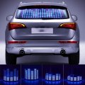 Wonfast Sound Music Beat Activated Sensor Car Sticker Equalizer Glow Rhythm Led Flash Light Audio Voice Lamp 90x25cm Blue