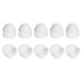 Nut Protection Cap 10pcs M5x8x10mm Plastic Hexagonal Screw Dome Acorn Hex Head Bolt Covers Waterproof Decorative Caps White 