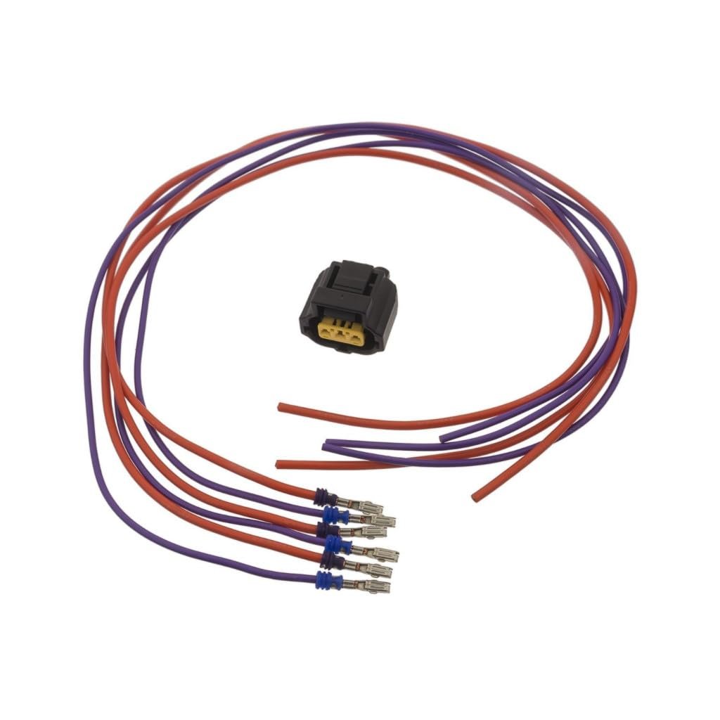 Barometric Pressure Sensor Connector For Mazda Miata 1990 3u2z14s411yl Plastic Rectangle Male With Blade Terminals And Wiring