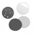 Uxcell 2 Hook And Loop Sanding Disc 1200 2000 3000 Grit Assorted Silicon Carbide Round Sandpaper For Random Orbit Sander Wet
