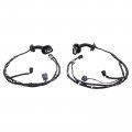 Motoku Pair Rear Door Jumper Wiring Harness For Ford F-150 2009-2014 Left Driver And Right Passenger Side Wire Assembly