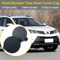 Secosautoparts 53286-0r060 Left Right Front Bumper Tow Hook Cover Cap Replace 53285-0r060 Compatible With Toyota Rav4 2013 2014