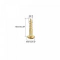 Uxcell Wood Screws M2 5 X 10mm Slotted Round Head Brass Self-tapping Screw 100 Pcs