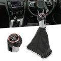 Gear Shift Knob 5 Speed Gaiter Boot Kit For Mk4 Bora 1999a 2004
