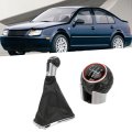 Gear Shift Knob 5 Speed Gaiter Boot Kit For Mk4 Bora 1999a 2004