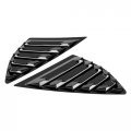 Kuafu Rear Side Window Louver Compatible With 2013-2018 Ford Fusion Mondeo Windshield Sun Shade Cover Air Vent Scoop Shades