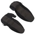 2pcs Car Seat Cover Black And Center Charcoal Splicing Front Left Or Right 60 40 High Back Replacement For 1998-2003 Ranger 