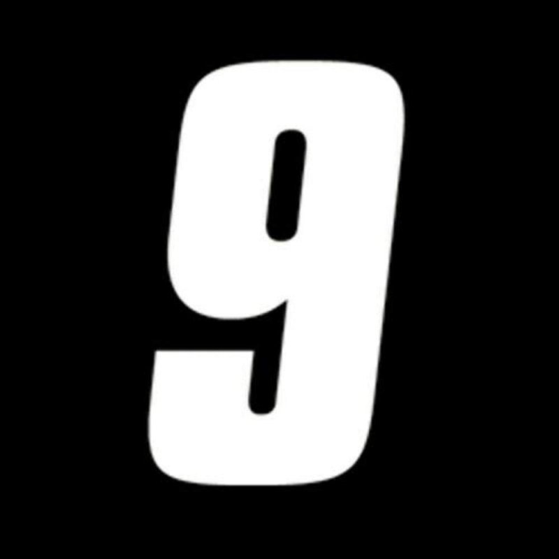 Factory Effex Fx 4 Numbers 9 White