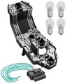 Tail Light Holder Bracket Assembly For Mini F55 F56 F57 1 5t 2 0t Replace 63217361305 61132359993 63217160790 Rear Taillight 