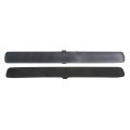 Chevy Tahoe 2000-2006 Bumper Moldings Front Driver And Passenger Side Pair Black Plastic Cover Cap Opening Replacement For 