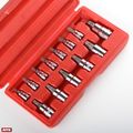 13 Pc Star Bit Socket Set -crv 