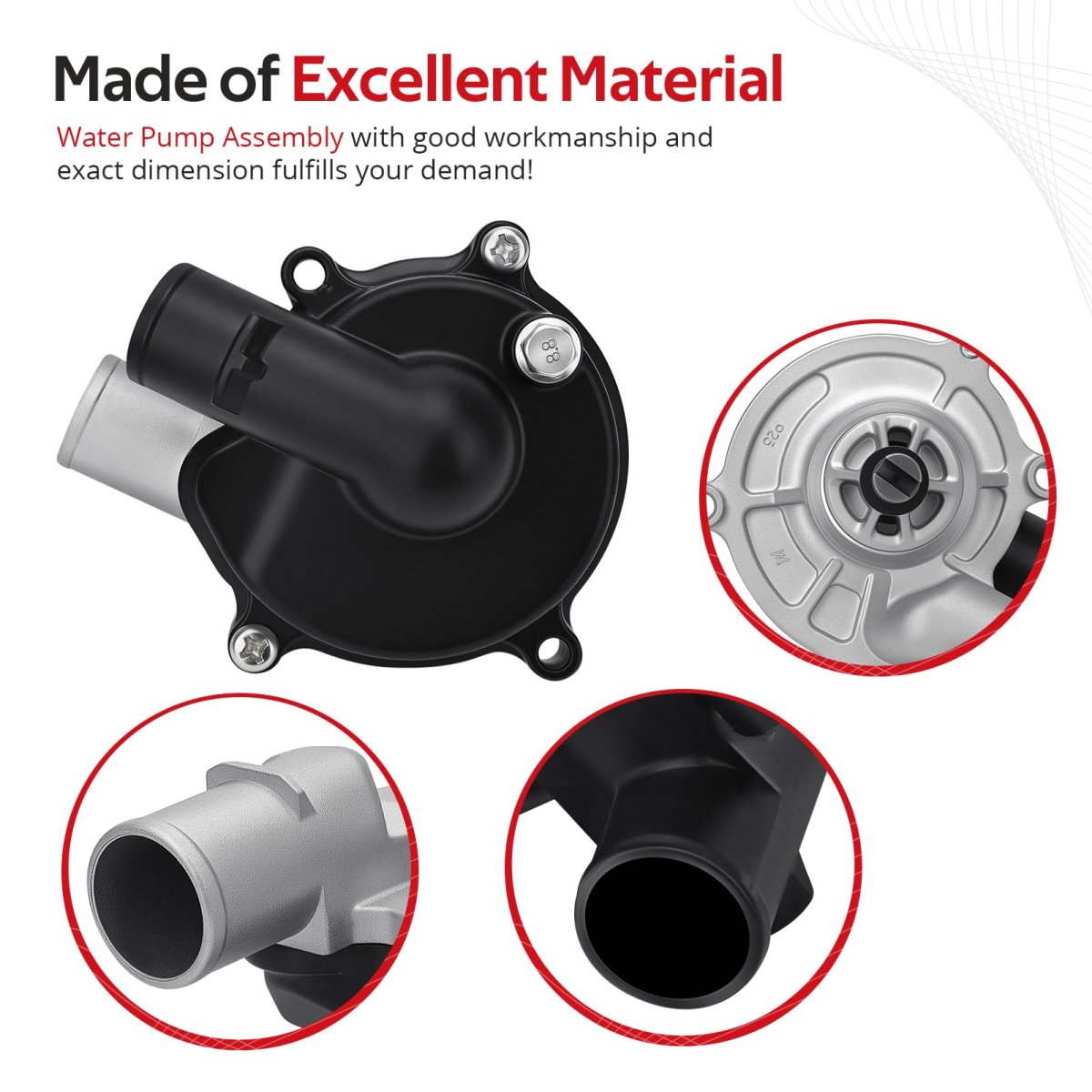 Water Pump Assembly For Suzuki Gsx-r600 Gsx-r750 2006-2024 O E M 17400-01h10 17400-01h11