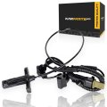 Rear Wheel Speed Sensor For Gmc Canyon 2009 2010 2011 2012 Pin Male Terminal And Female Square Connector