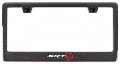 Au-tomotive Gold Inc Officially Licensed Abs Carbon Fiber Uv Printed License Plate Frame For Srt Hellcat Black
