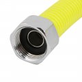 Uxcell 0 5m Length 304 Stainless Steel Female Thread Flexible Gas Range Connector