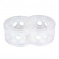 Car Shock Absorber 2pc Transparent Retainer Tpe Spring Buffer Power Cushion Type A-f C 