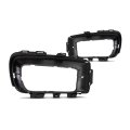 Fog Light Cover Kit For Bmw X5 2007 2008 2009 2010 With Hole Driver And Passenger Side Dot Sae Compliance Bm1099100 51117172450 
