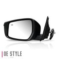 Auto Dynasty Ni1320298 Factory Style Driver Left Side Mirror Manual Folding Power Adjust Heated Glass Turn Signal Blind Spot