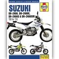 Haynes Manuals 2933 Sb Suzuki Dr-z400 Dr-z400e Dr-z400s Dr-z400sm 00-10 