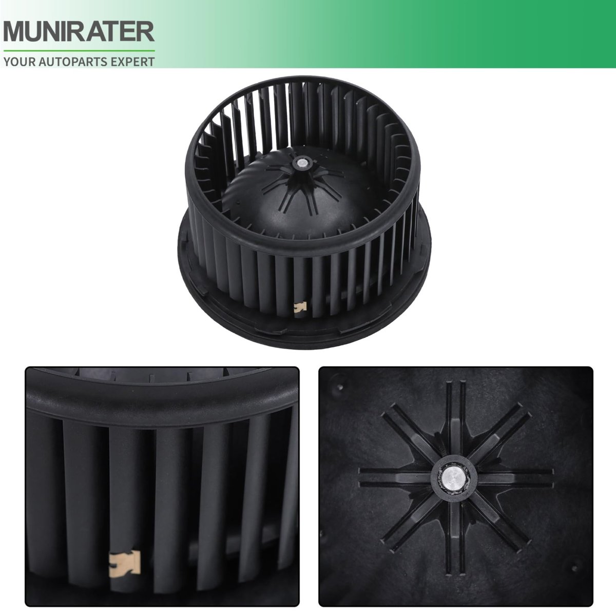 Blower Motor Black Wind Wheel Version Replacement For Escalader 2007-2014 20883397