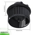 Blower Motor Black Wind Wheel Version Replacement For Escalader 2007-2014 20883397