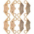 Niche Ceramic Front Rear Brake Pad Set For Polaris 4 Pack