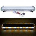 51 In 96 Led Strobe Light Bar Amber And White Emergency Warning Flash For Construction Vehicles Tow Trucks Pickups 16 Flashing 